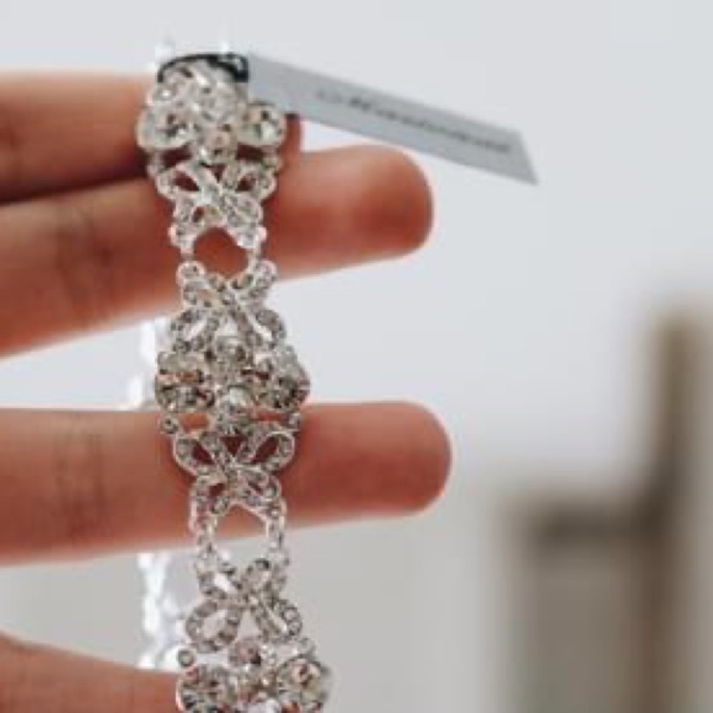 Bridal Rhinestone Belt or Headpiece
